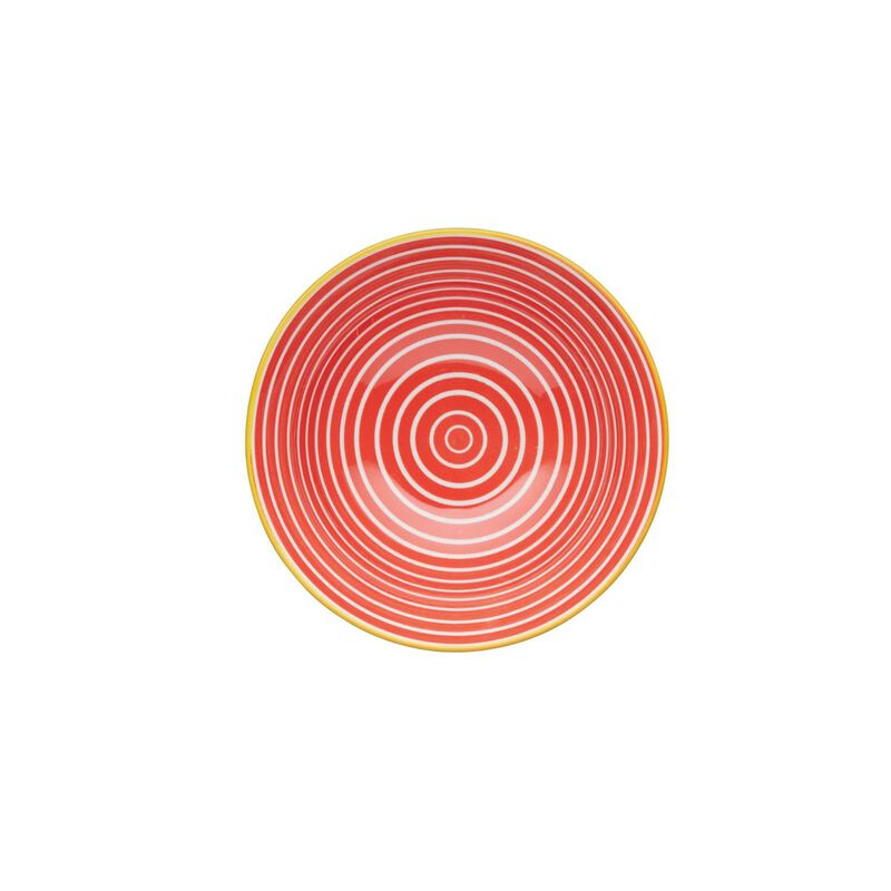 Mikasa 15.5cm Does It All Bowl Red Swirl image number 1